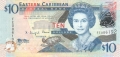 East Caribbean 10 Dollars, (2012)